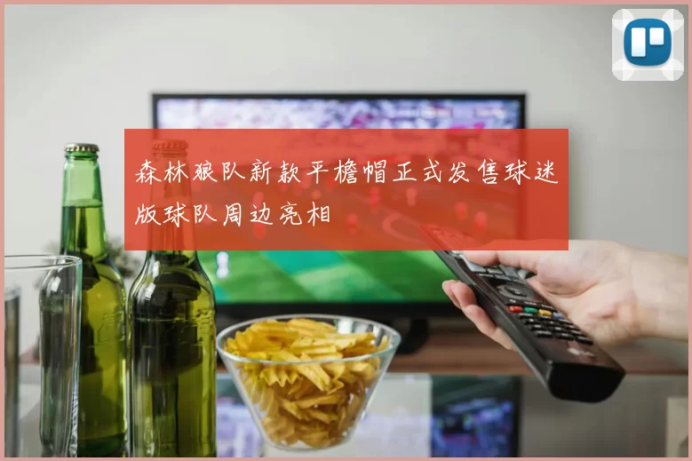 森林狼队新款平檐帽正式发售球迷版球队周边亮相