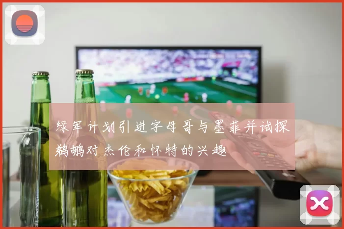 绿军计划引进字母哥与墨菲并试探鹈鹕对杰伦和怀特的兴趣