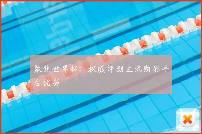 聚焦世界杯：权威评测主流购彩平台优劣